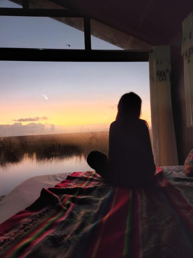 Uros Walysuma Titicaca Lodge Puno Ngoại thất bức ảnh