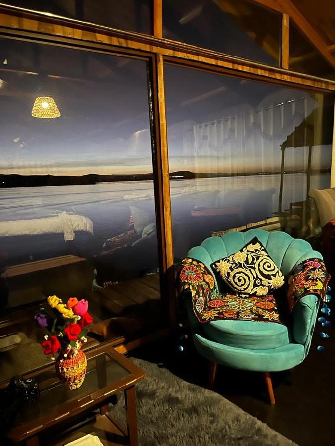 Uros Walysuma Titicaca Lodge Puno Ngoại thất bức ảnh